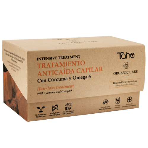 ORGANIC CARE - TRICOLOGY - INTENSIVE TREATMENT - Ampułki przeciw wypadaniu włosów 15 x 5 ml - Perełka TAHE nr.184