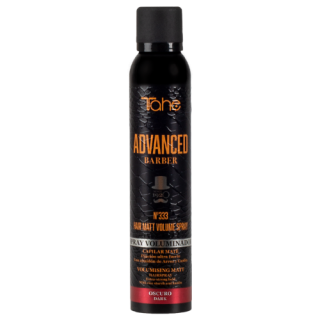 ADVANCED BARBER-Nº333 HAIR MATT VOLUME SPRAY OSCURO puder matowy w sprayu nadający objętość do włosów -  ciemny 200 ml